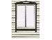 SUMMER HOUSES: FITTED SUMMERHOUSES and DIY SUMMERHOUSES - Decorative window features