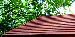GARDEN OFFICES - Cedar slatted roof