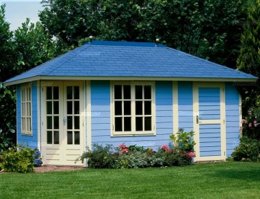 Corner Summerhouse 2 room Log Cabin 251