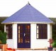 Octagonal Summerhouse Log Cabin 371