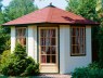 Corner Summerhouse Log Cabin 380