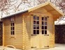 1.8-2.4m wide Apex 19mm Log Cabin 102